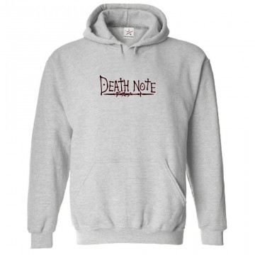Death Note Classic Unisex Kids and Adults Pullover Hoodie For Animated Thriller Show Fans
